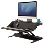 Fellowes Lotus Sit-Stand Workstation - Black - Al Masam Stationery LLC