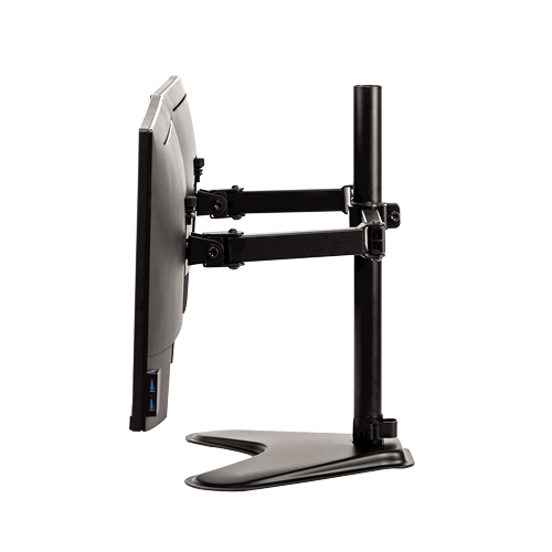 Fellowes Professional Series Freestanding Dual Horizontal Monitor Arm Secondary image