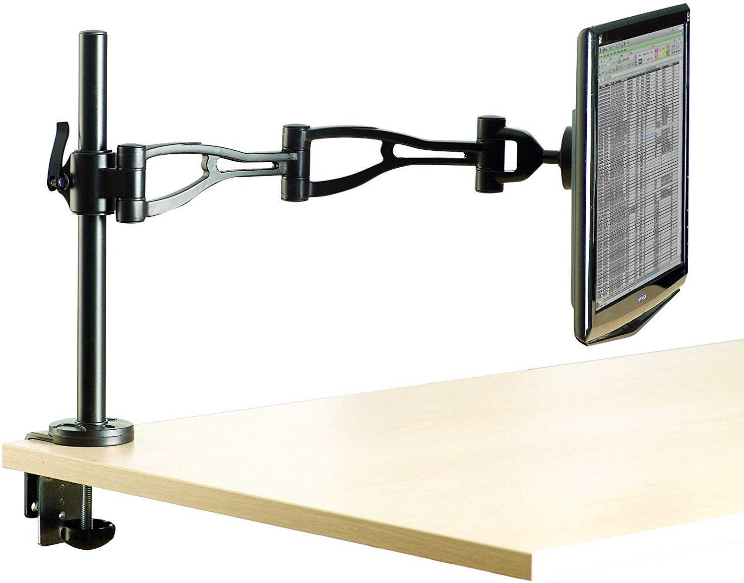 Fellowes Professional Series Freestanding Single Monitor Arm Secondary image
