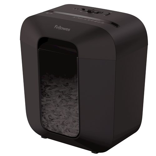 Fellowes Cross Cut Shredder Model  Lx25 Patented Safety Lock - FEL 4170501 - Al Masam Stationery LLC