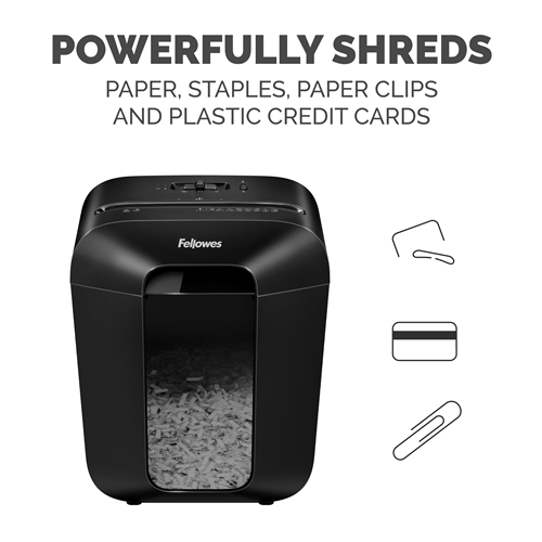 Powershred LX50 9 Sheet Cross-Cut Shredder Secondary image