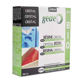 PEBEO 6 CRYSTAL RESIN BIO KIT 300ML - Al Masam Stationery LLC