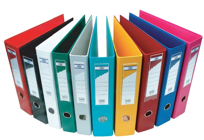 Boxfile (FIS) A4 size broad 8cm pvc - Colour