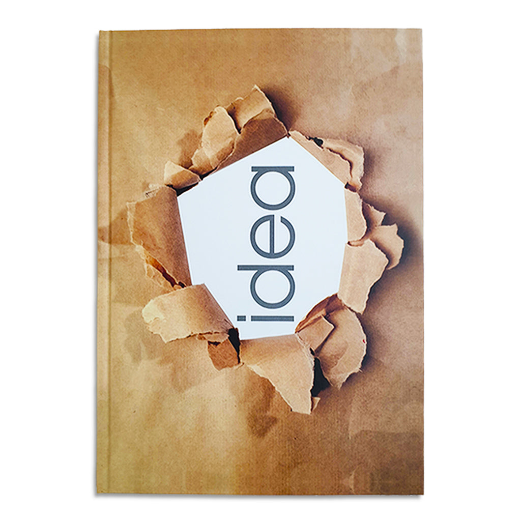 LIGHT HARD COVER NOTE BOOK 100 SHEETS. SIZE : A4 - Al Masam Stationery LLC Main image