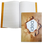 LIGHT HARD COVER NOTE BOOK 100 SHEETS. SIZE : A4 - Al Masam Stationery LLC