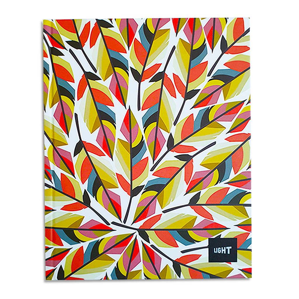 LIGHT® HARD COVER NOTEBOOK SINGLE LINE,10X8 INCH,100 SHEETS - Al Masam Stationery LLC Main image