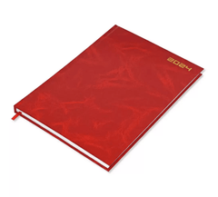 FIS A4 Diary 2024 English (Saturday & Sunday Combined) Maroon - (FSDI48E21MR) - Al Masam Stationery LLC