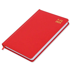 FIS Executive Diary 2024 Red (Arabic/English/French) 1 Week at a glance, - Al Masam Stationery LLC