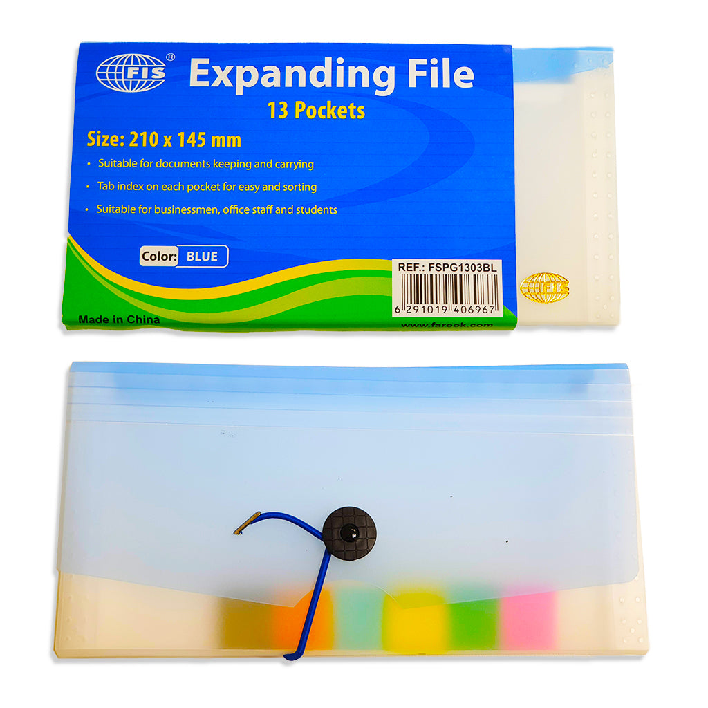 Expanding File for PDC Cheques (FIS) - Al Masam Stationery LLC