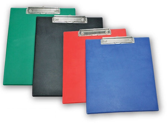 Clip Board used to clip on sheets of paper one behind the other. Also very helpful when you are on the move or to properly organise your papers when you are mobile. The same is also used by school and university level students as an examination board.