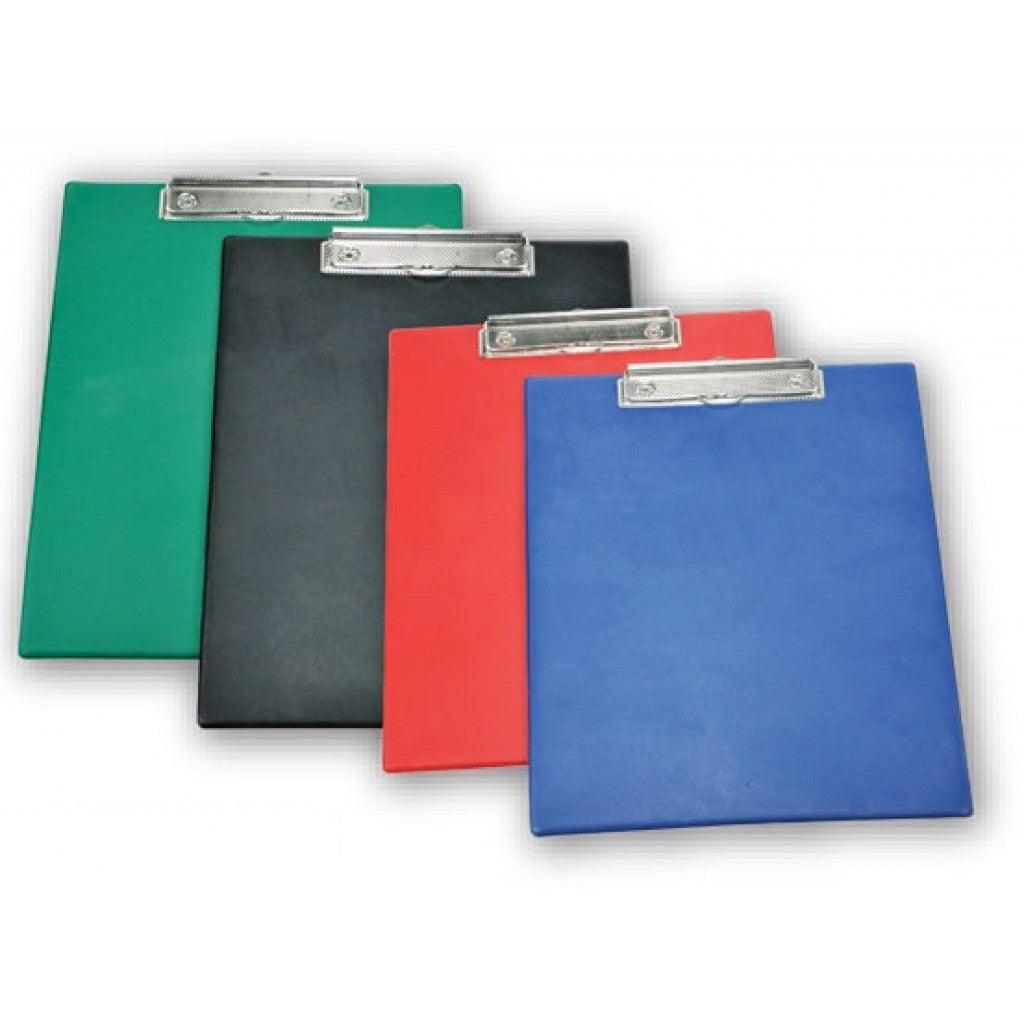 This Clip Board Single A4 Size is perfect for professionals and students alike. Its durable design and sturdy clip will securely hold your important documents and keep them organized. With its A4 size, it is ideal for all your note-taking and presentation needs. Upgrade your productivity with this must-have tool. Main image