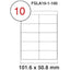 MULTI PURPOSE WHITE LABEL-101.5X50.8mm - Al Masam Stationery LLC