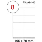 MULTI PURPOSE WHITE LABEL-105X70mm - Al Masam Stationery LLC
