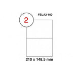 MULTI PURPOSE WHITE LABEL-210X148.5mm - Al Masam Stationery LLC