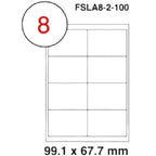 MULTI PURPOSE WHITE LABEL-99.1X67.7mm - Al Masam Stationery LLC