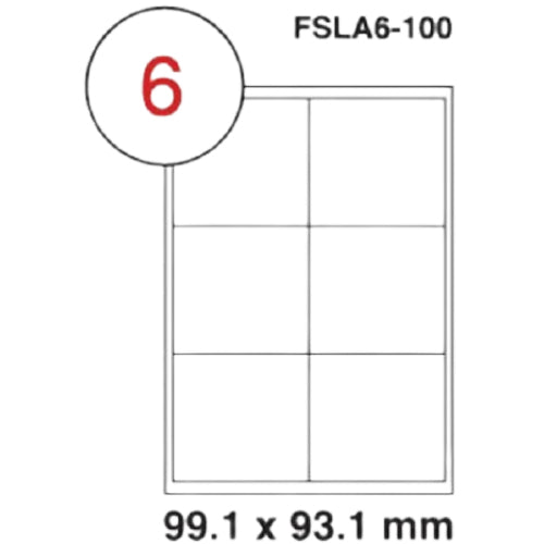 MULTI PURPOSE WHITE LABEL-99.1X93.1 - Al Masam Stationery LLC Main image