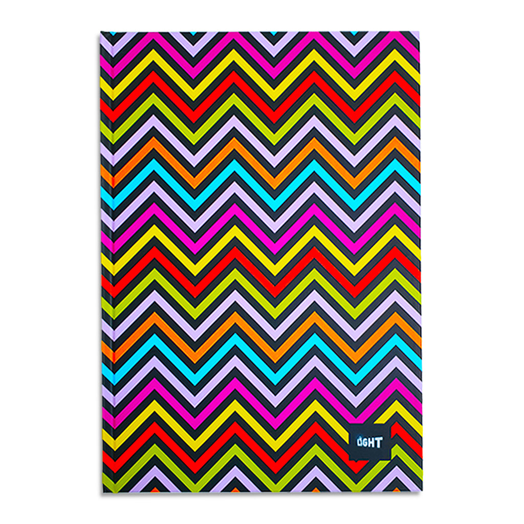 LIGHT® DESIGN HARD COVER NOTE BOOK A4,100 SHEETS - Al Masam Stationery LLC Main image