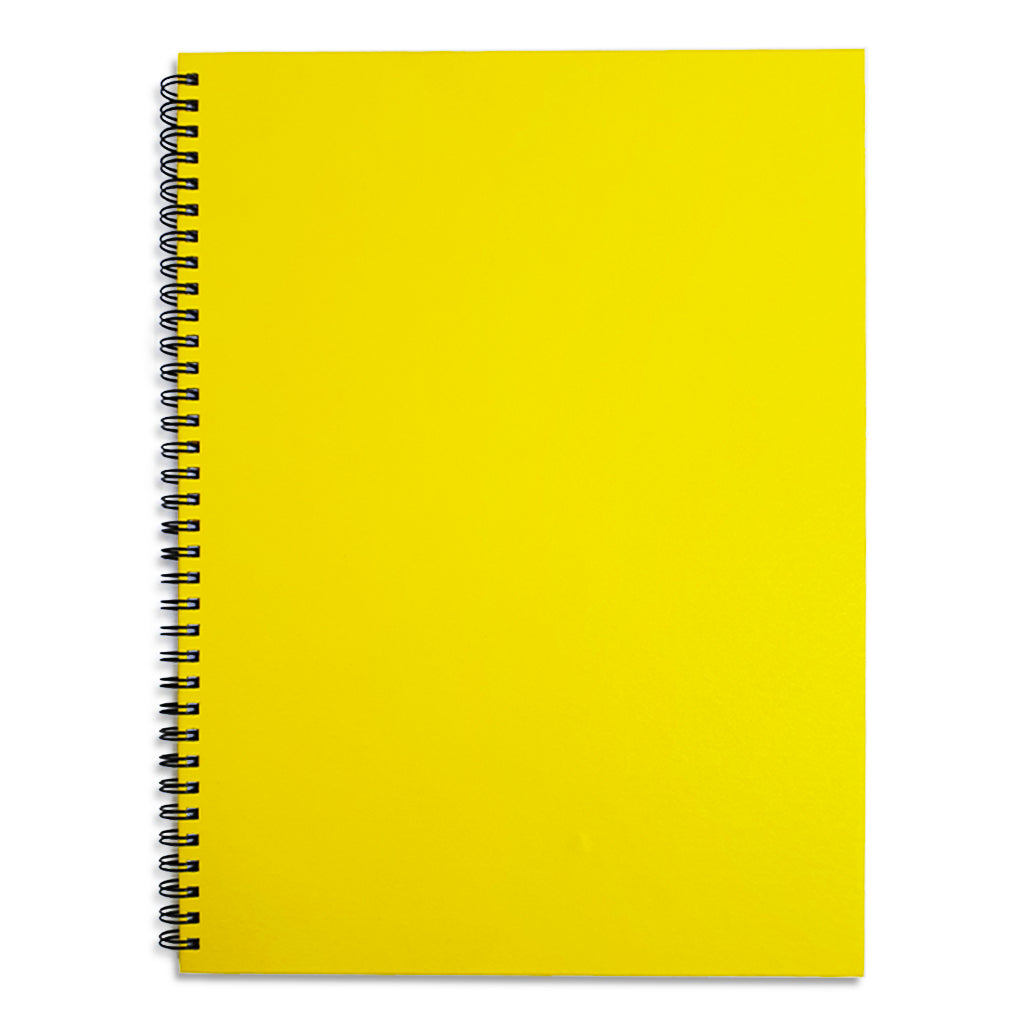 FIS® SPIRAL HARD COVER NOTEBOOK. A4, NEON ASST.,100SHEET - Al Masam Stationery LLC Main image