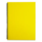 FIS® SPIRAL HARD COVER NOTEBOOK. A4, NEON ASST.,100SHEET - Al Masam Stationery LLC