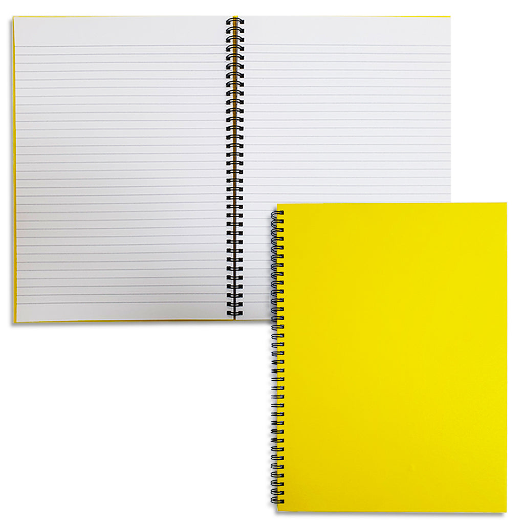 FIS® SPIRAL HARD COVER NOTEBOOK. A4, NEON ASST.,100SHEET Secondary image