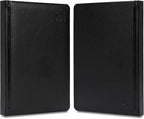 FIS Black A4 PU Daily 2026 Arabic-English Diary - FSDI45AE26BK - Al Masam Stationery LLC