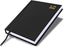 FIS Black A5 Vinyl 2026 Sat-Sun AE Diary - FSDI90AE26BK