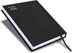 FIS Black A5 Vinyl 2026 Thu-Fri AE Agenda - FSDI90AER26BK