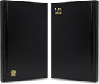 FIS Black A5 Vinyl 2026 Thu-Fri AE Agenda - FSDI90AER26BK - Al Masam Stationery LLC
