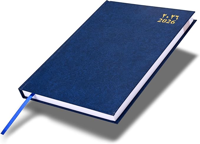 FIS Blue 170×240 Hard Cover 2026 AE Diary - FSDI75AEV26BL Main image