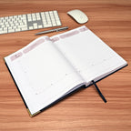 FIS Black 170×240 Hard Cover 2026 AE Diary - FSDI75AEV26BK - Al Masam Stationery LLC