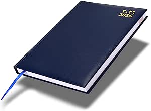FIS Blue 170×240 Vinyl 2026 AE Daily Diary - FSDI75AEVN26BL Main image