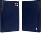 FIS Blue 170×240 Vinyl 2026 AE Daily Diary - FSDI75AEVN26BL - Al Masam Stationery LLC