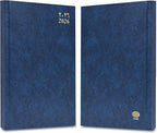 FIS Blue A4 Hard Cover Arabic-English Daily 2026 Diary - FSDI41AE26BL - Al Masam Stationery LLC