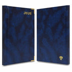 FIS Blue A5 Arabic-English Padded Vinyl 2026 Diary-FSDI92AEN26BL - Al Masam Stationery LLC