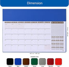 FIS Blue PVC 490x340mm English-French 2026 Desk Planner - FSDK2EF26BL - Al Masam Stationery LLC