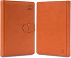FIS Brown 170×240 PU Strap 2026 AE Diary - FSDI75AE26BR - Al Masam Stationery LLC