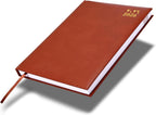 FIS Brown 170×240 Vinyl 2026 AE Daily Diary - FSDI75AEVN26BR