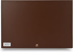 FIS Brown PVC 490x340mm English-French 2026 Desk Planner - FSDK2EF26BR - Al Masam Stationery LLC