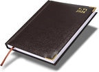 FIS Chocolate A5 Gold-Corner Vinyl 2026 Diary - FSDI22AE26CH