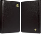 FIS Chocolate A5 Vinyl 2026 Daily Diary - FSDI23AE26CH - Al Masam Stationery LLC