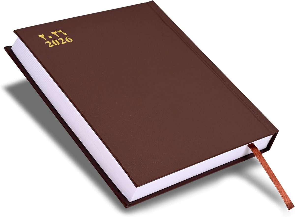 FIS Chocolate A5 Vinyl 2026 Thu-Fri AE Agenda - FSDI90AER26CH Main image