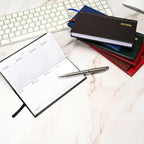 FIS Brown Slim Vinyl 2026 Weekly Diary - FSDI51E26BR - Al Masam Stationery LLC