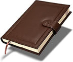 FIS Dark Brown 170×240 PU Lock 2026 AE Diary - FSDI61026AEDBR