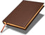 FIS Dark Brown A5 Gold-Edge PU 2026 Daily Diary - FSDI20AEG26DBR