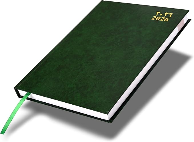 FIS Green 170×240 Hard Cover 2026 AE Diary - FSDI75AEV26GR Main image
