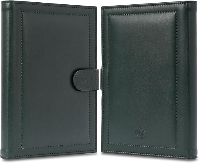 FIS Green 170×240 PU Lock 2026 Daily Diary - FSDI61026EGR - Al Masam Stationery LLC
