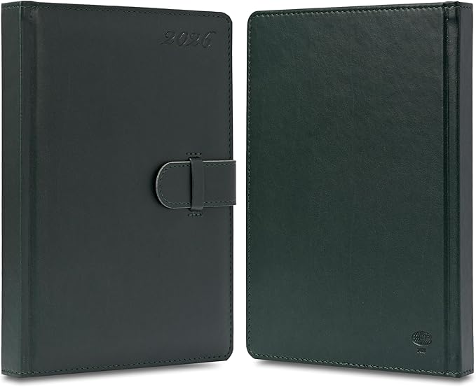 FIS Green 170×240 PU Strap 2026 Daily Diary - FSDI75E26GR Secondary image