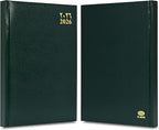 FIS Green 170×240 Vinyl 2026 AE Daily Diary - FSDI75AEVN26GR - Al Masam Stationery LLC