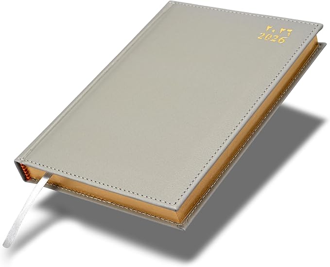 FIS Green A5 Gold-Edge PU 2026 Diary - FSDI26AEG26GR Secondary image