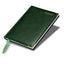 FIS Green A5 Golden Corner Hard Cover Vinyl 2026 Diary-FSDI92E26GR